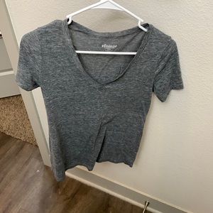 Casual Grey Top